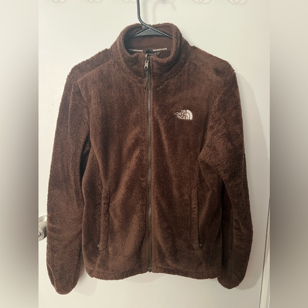 Brown Women’s NorthFace Fleece M